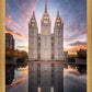 Salt Lake Reflection Of Eternity