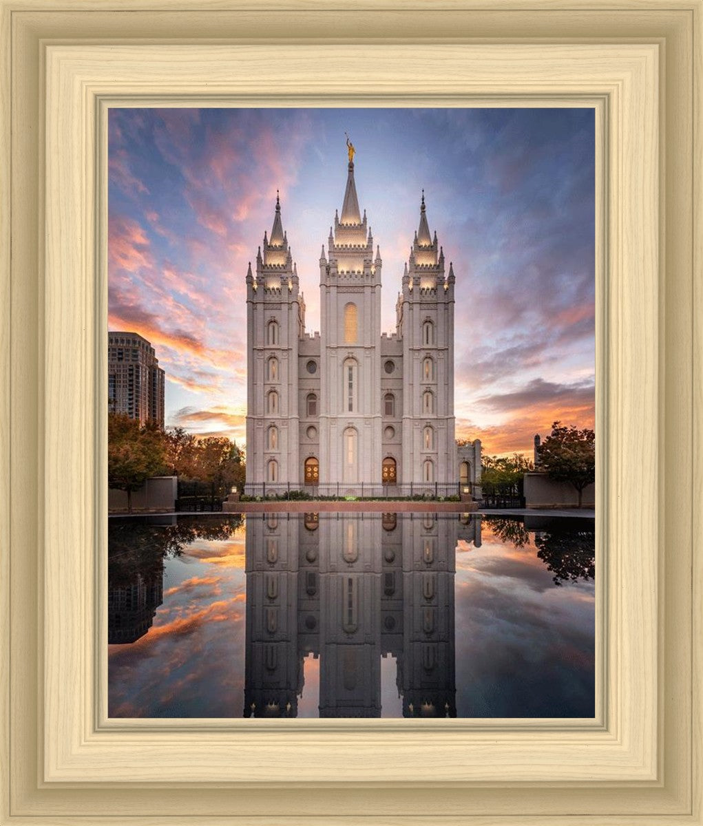 Salt Lake Reflection Of Eternity