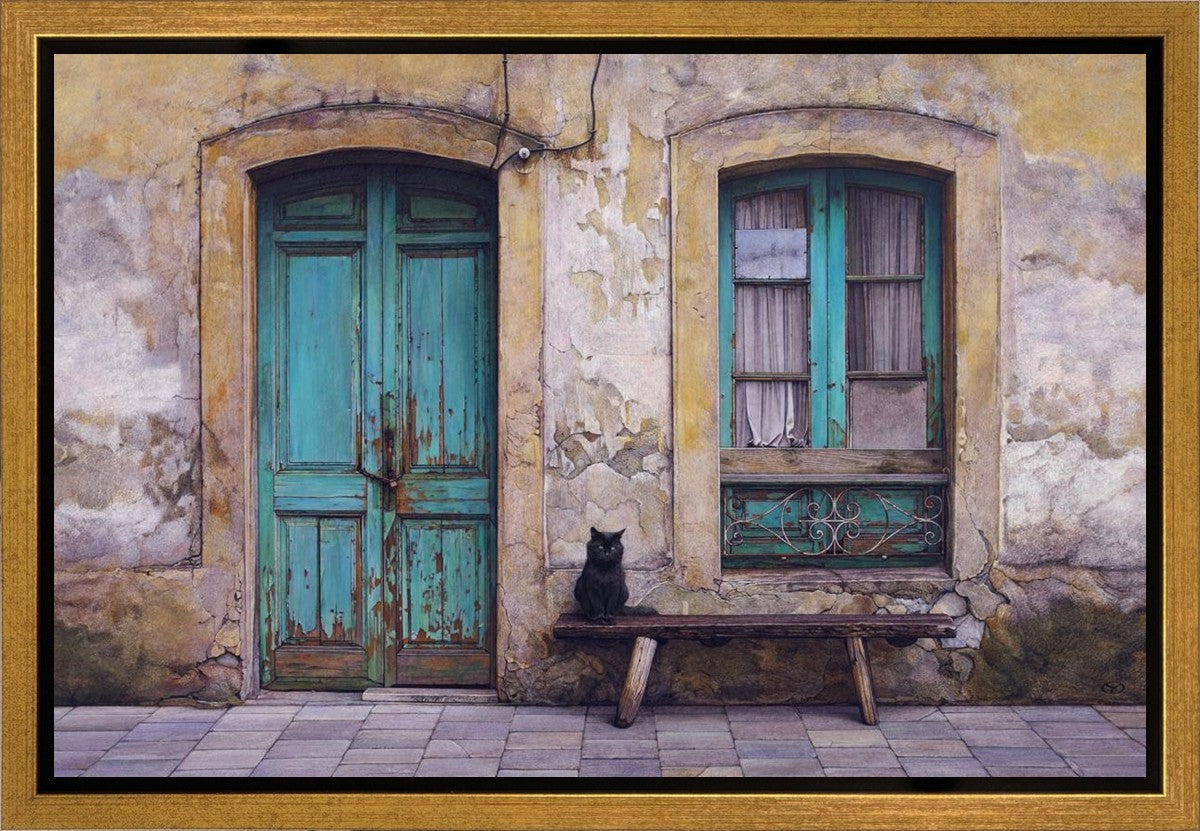 Black Cat Gallery Wrap