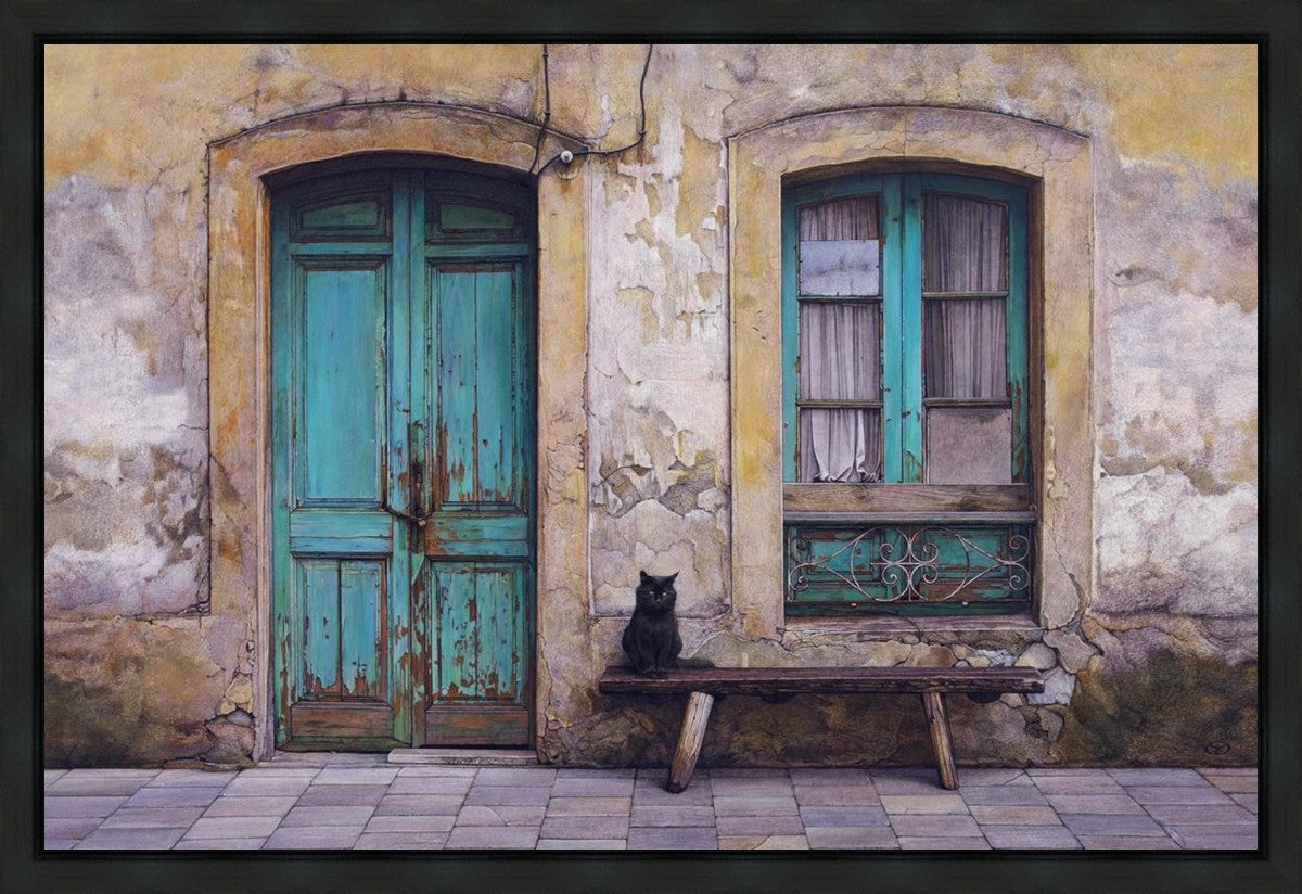 Black Cat Gallery Wrap