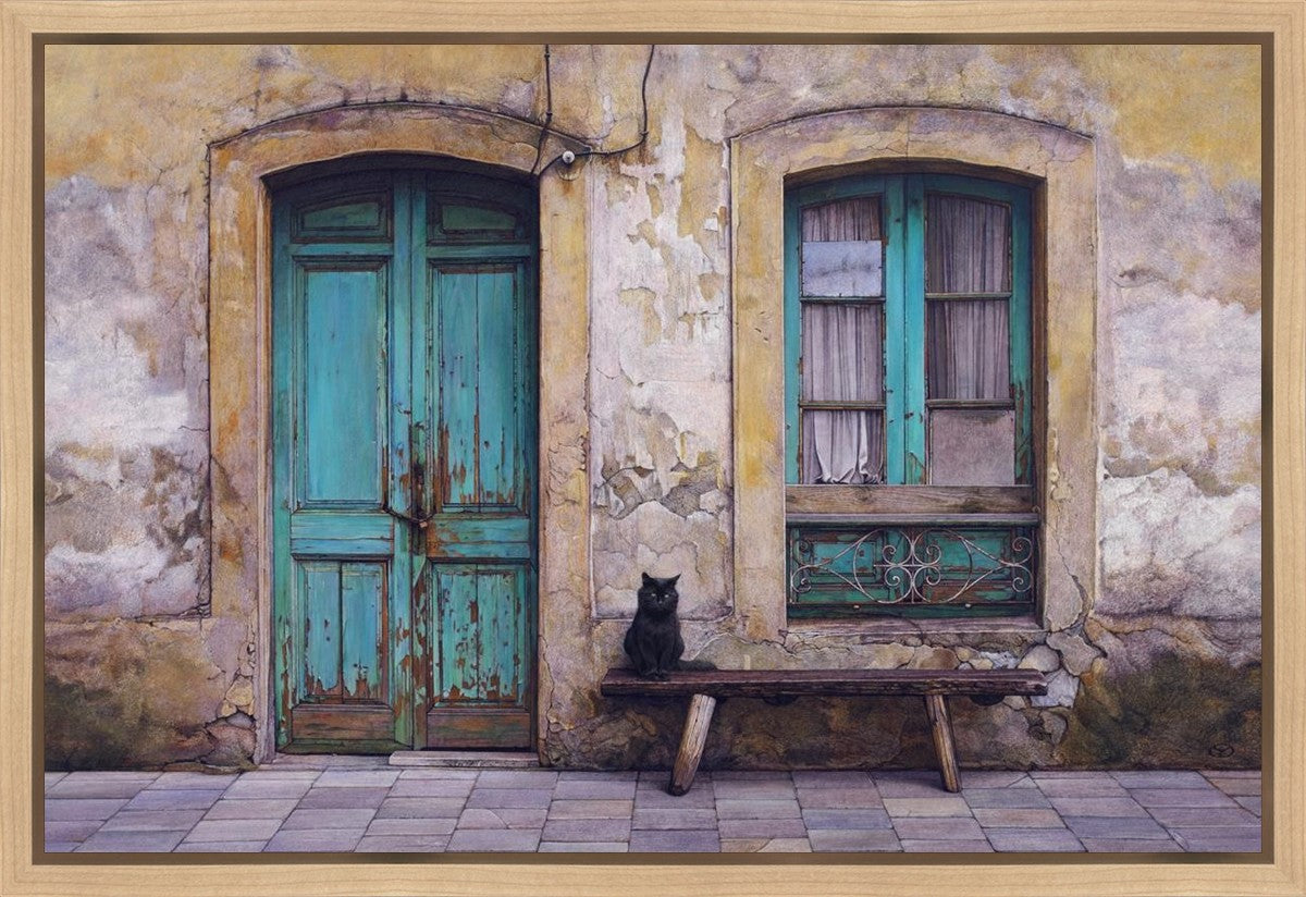 Black Cat Gallery Wrap
