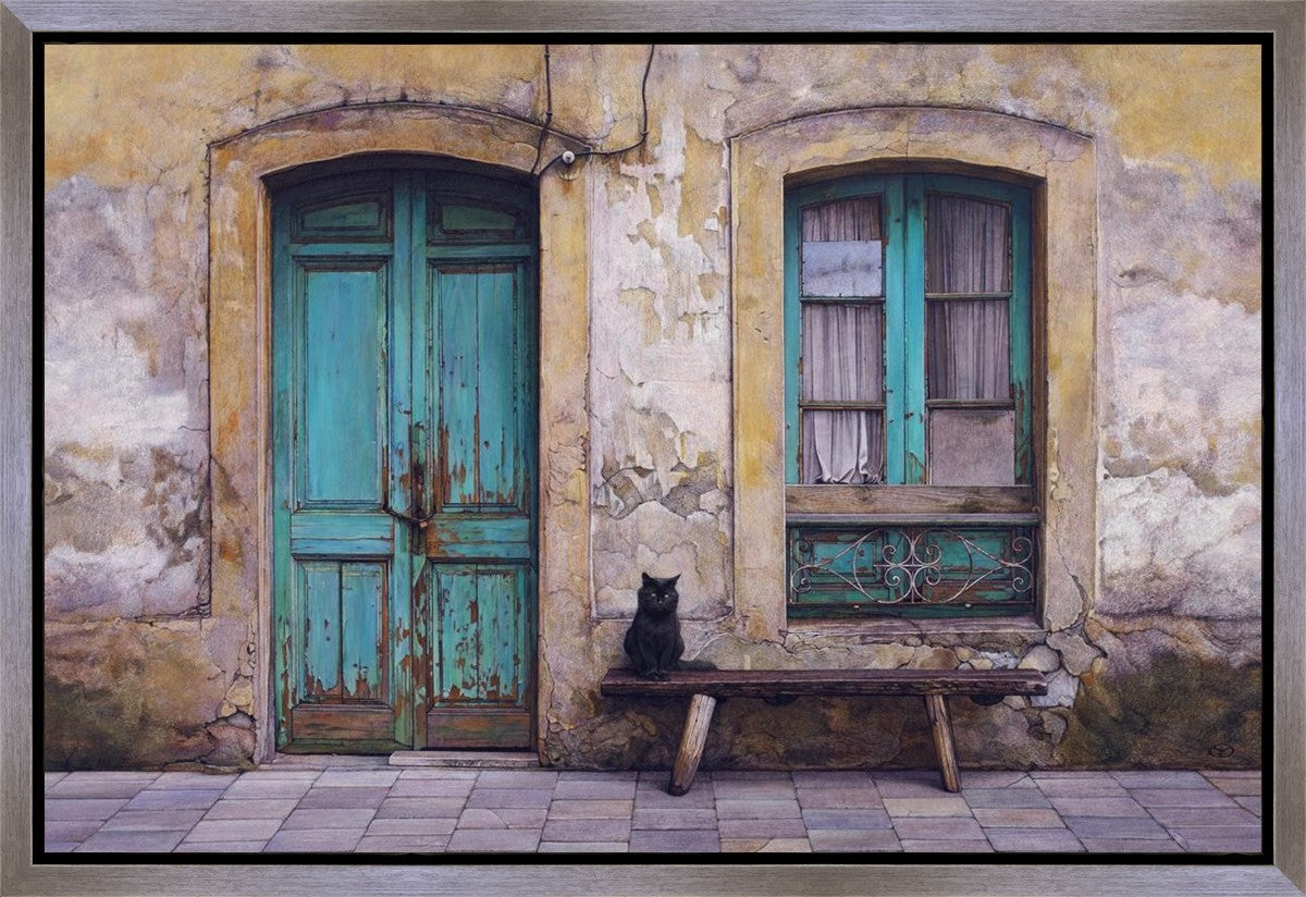 Black Cat Gallery Wrap