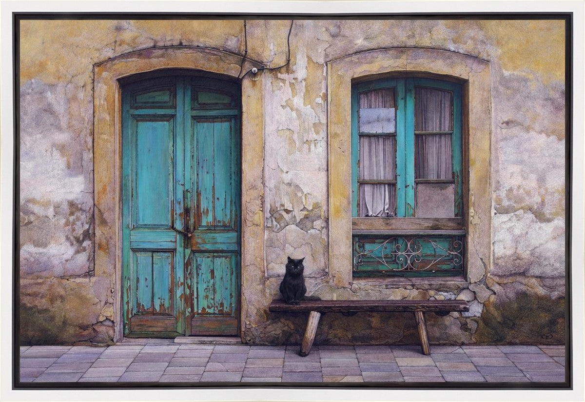 Black Cat Gallery Wrap