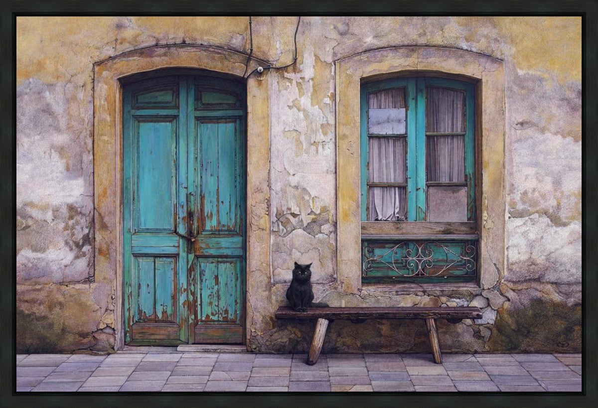 Black Cat Gallery Wrap