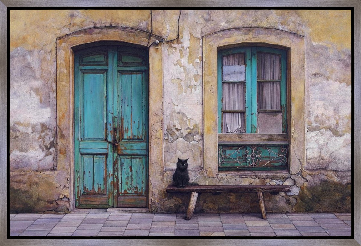 Black Cat Gallery Wrap