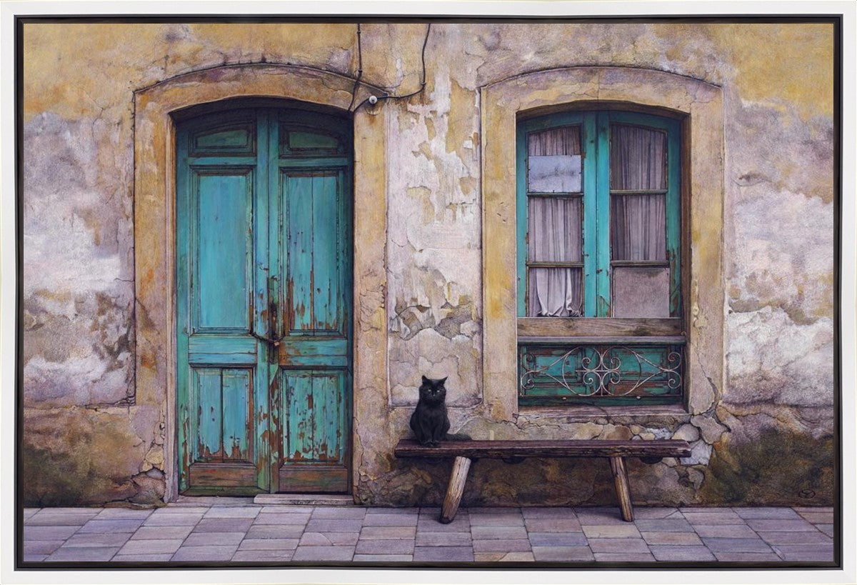 Black Cat Gallery Wrap
