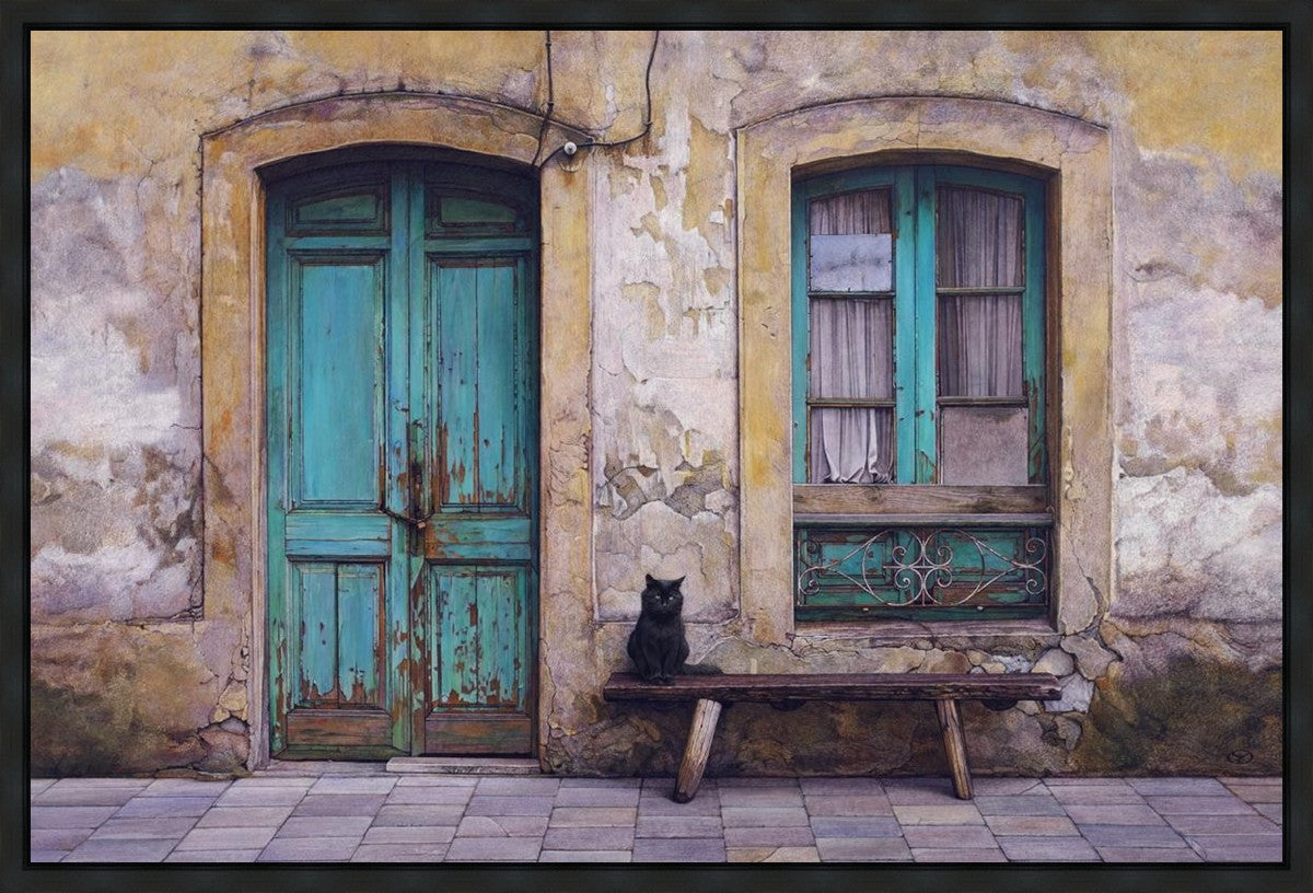 Black Cat Gallery Wrap