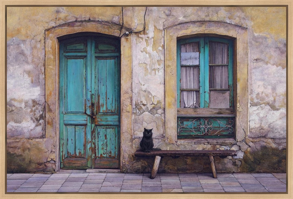 Black Cat Gallery Wrap