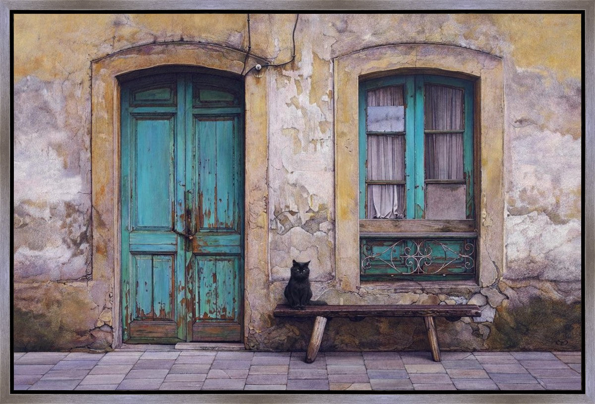 Black Cat Gallery Wrap