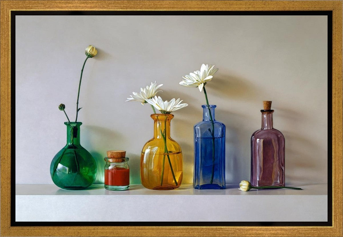 Italian Bottles Gallery Wrap