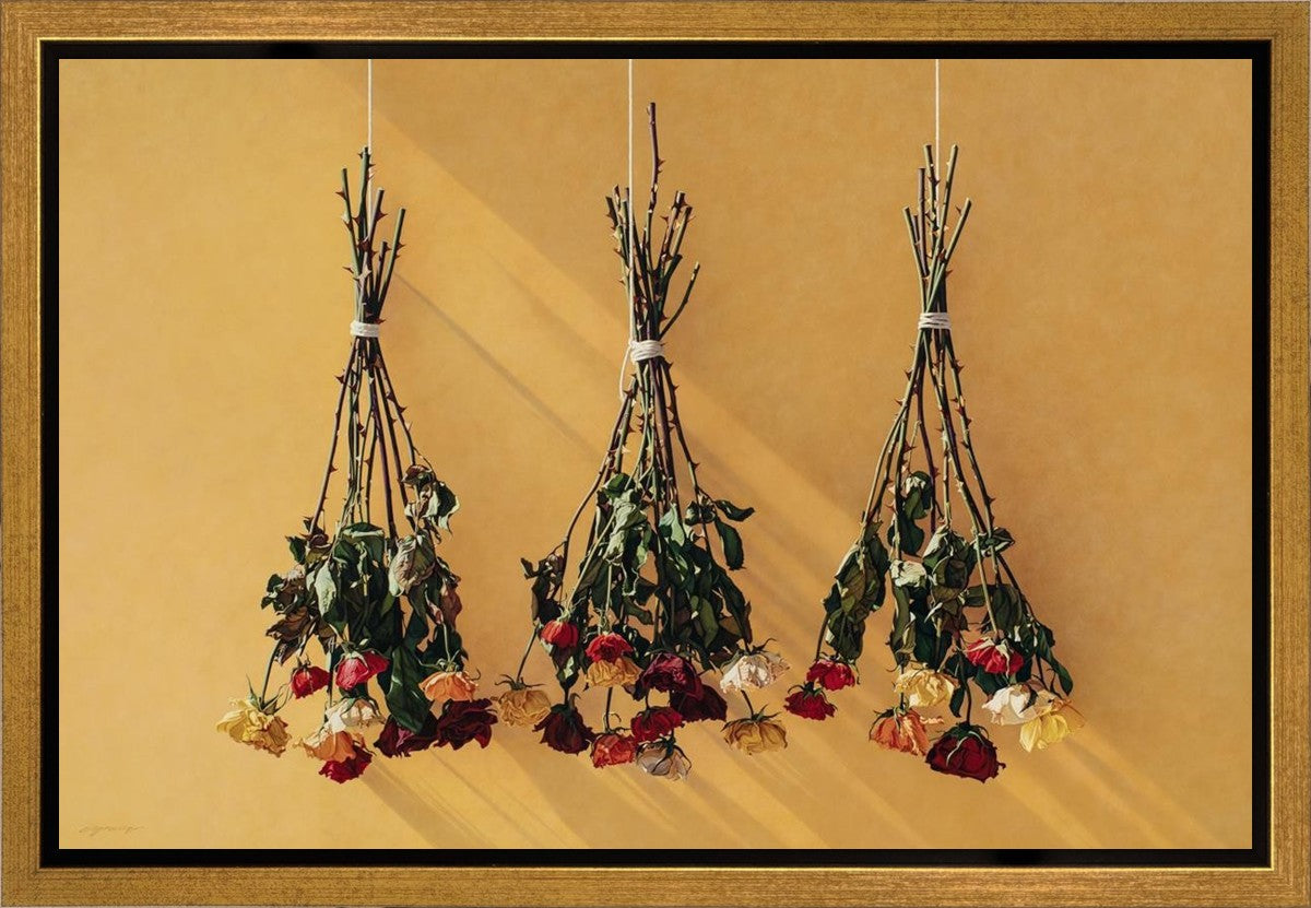 Autumn Roses Gallery Wrap