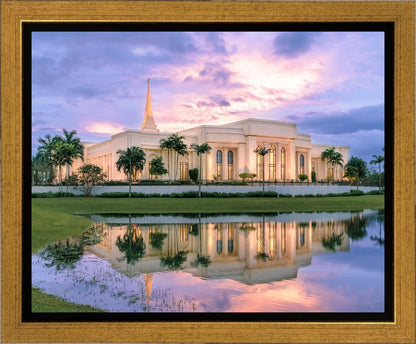 Fort Lauderdale Stormy Sunrise Gallery Wrap