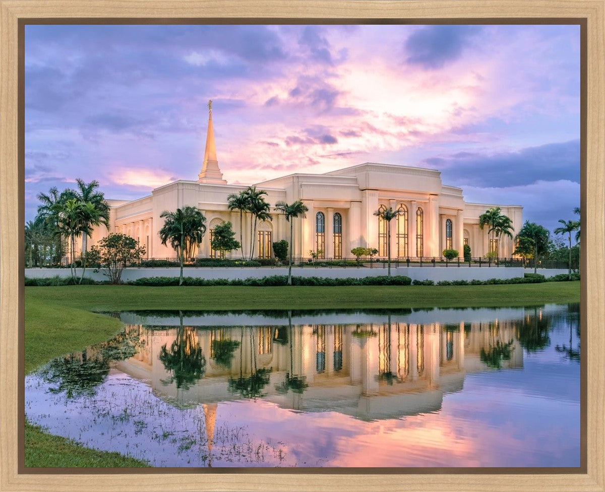 Fort Lauderdale Stormy Sunrise Gallery Wrap