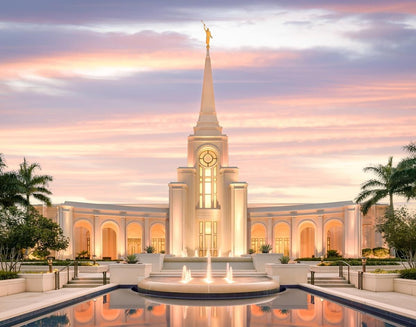 Fort Lauderdale Pastel Sunset Gallery Wrap