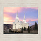 Brigham City Pastel Sunset