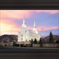 Brigham City Pastel Sunset