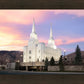 Brigham City Pastel Sunset