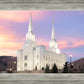 Brigham City Pastel Sunset