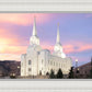 Brigham City Pastel Sunset