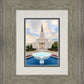 Houston Fountain Sunset