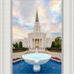 Houston Fountain Sunset
