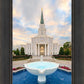 Houston Fountain Sunset