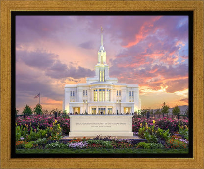 Payson Summer Pastel Sunset Gallery Wrap