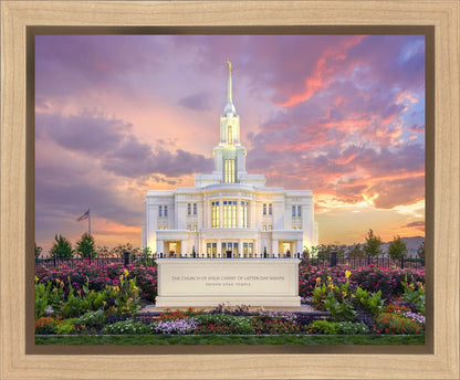 Payson Summer Pastel Sunset Gallery Wrap