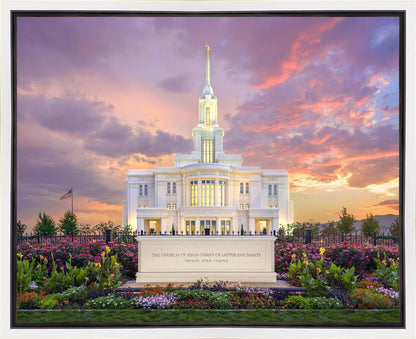 Payson Summer Pastel Sunset Gallery Wrap