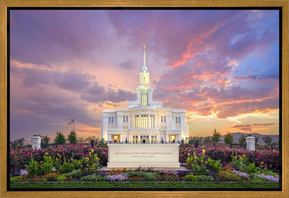 Payson Summer Pastel Sunset Gallery Wrap