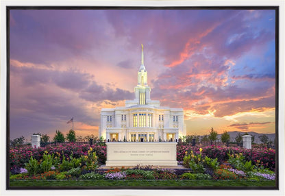 Payson Summer Pastel Sunset Gallery Wrap