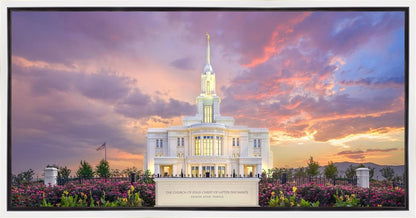 Payson Summer Pastel Sunset Gallery Wrap