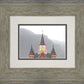 Provo City Center Morning Fog