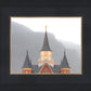 Provo City Center Morning Fog