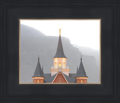 Provo City Center Morning Fog