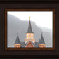 Provo City Center Morning Fog