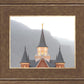 Provo City Center Morning Fog