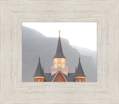 Provo City Center Morning Fog