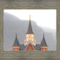 Provo City Center Morning Fog