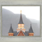 Provo City Center Morning Fog