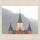 Provo City Center Morning Fog