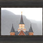 Provo City Center Morning Fog
