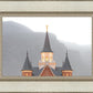 Provo City Center Morning Fog
