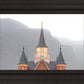 Provo City Center Morning Fog
