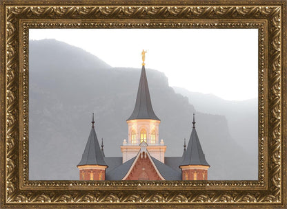 Provo City Center Morning Fog