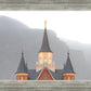 Provo City Center Morning Fog