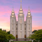 Salt Lake Pastel Sunset