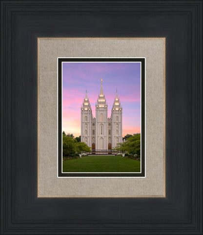 Salt Lake Pastel Sunset