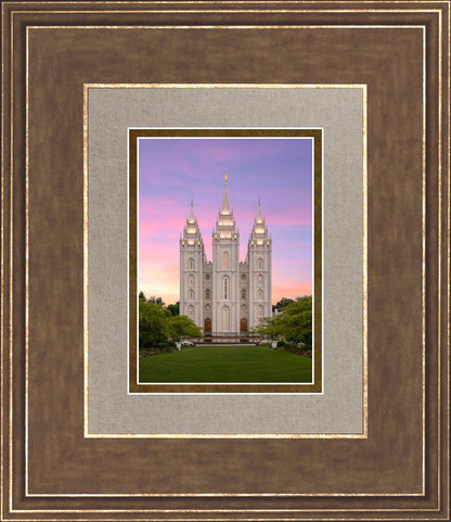 Salt Lake Pastel Sunset