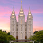 Salt Lake Pastel Sunset